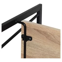 Стеллаж БРАБИКС ЛОФТ СХ-001 Дуб натуральный / BRABIX LOFT SH-001