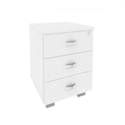 Тумба мобильная ОНИКС О.ТМ-3 Белый Бриллиант / ONIX O.TM-3