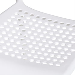 Стул АДДЕ (мод. C-049) металл/пластик, 39 х 49 х 78 см, Вхите(белый) разборный / ADDE (mod. C-049) White(белый)