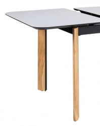 Стол раскладной Комби Гласс 120-150 Аутоматиc Натур/Лигхт матте гласс / Combi Glass Automatic Natur/Light matte glass