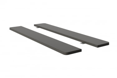 Набор торцов столешниц  для двойных столов без профиля (углы скруглённые) ДЖНО122.АНТ / JNO122.ANT