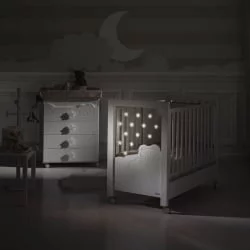 Детский комод Микуна Долсе Лусе пеленальный Б-1673 вхите / Micuna Dolce Luce B-1673 white