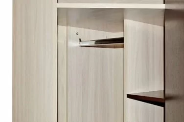 Угловой шкаф Ольга 9.1 Ясень шимо светлый Венге