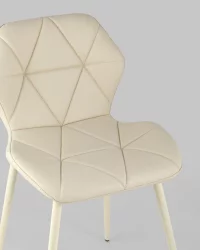 Стул Эдвин экокожа Кремовый