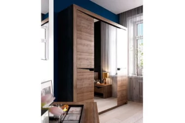 Шкаф для одежды 4-дверный Соренто 01 Дуб Стирлинг