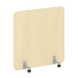 Перегородка на металлических опорах, на роликах Р-лине ДП.Р-120-120 Клен / R-line DP.R-120-120