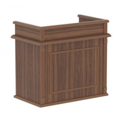 Стол секретаря РАТУМ РССТ 1060 Орех Даллас / RATUM RSST