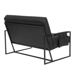 Диван Чарли ЛУКС Д/Чарли Люкс экокожа , Шарп Черный / Charli LUX Sharp