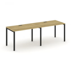 Рабочая станция на 2 места CОНCЕПТ CН.ОРС-002 Дуб Винченцо Антрацит / CONCEPT CN.ORS-002