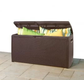 Сундук классический CАПРИ СТОРАГЕ БОКС 305 Л Коричневый/Антрацид / CAPRI STORAGE BOX L