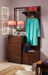 Вешалка Шерлоcк 74 Орех шоколадный / Sherlock