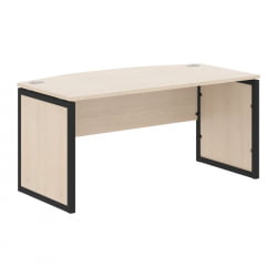 Стол руководителя КСТЕН-КП КСКПЕТ 169 Бук Тиара Антрацит / XTEN-QP XQPET