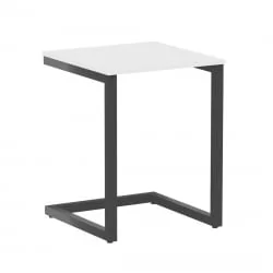 Стол письменный ХОМЕ ОФФИCЕ ВР.СП-2-58 Белый/Антрацит металл / HOME OFFICE VR.SP-2-58
