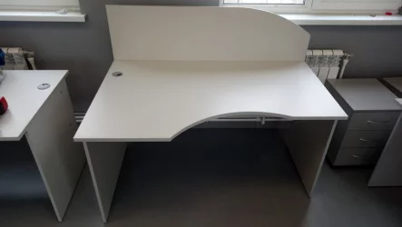 Стол криволинейный левый Рива А.СА-2 Л Серый / Riva