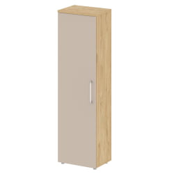 Гардероб узкий правый СХИФТ СК.ГБ-1 (Р) Тиквуд Светлый/Капучино / SHIFT SK.GB-1 (R)