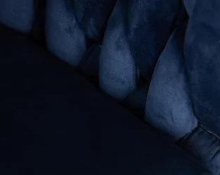 Стул барный ДОБРИН МАРCЕЛ Синий велюр МДЖ9-117 / DOBRIN MARCEL MJ9-117