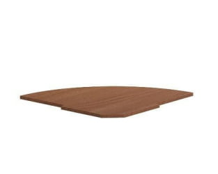 Полка для угловой стойки ПC-5.1 Французкий Орех / PC-5.1