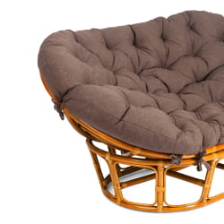 Диван МАМАСАН/МАМАСАН 23/02 В /с подушкой/ подушка 182х119 см, 169х102х80 см, Пекан (орех), ткань, коричневый, 3М7-147 / MAMASAN/МАМАСАН W Pecan