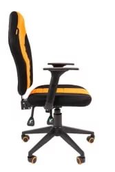 Кресло геймерское CХАИРМАН ГАМЕ 8 Черный-оранжевый / CHAIRMAN GAME