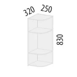 Модульная кухня Дакота 103.18