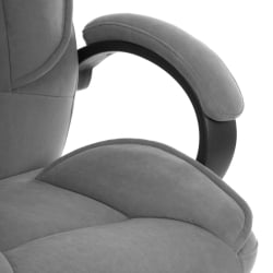 Кресло руководителя ОРЕОН металБЛ велюр, серый, 29 / OREON metalBL