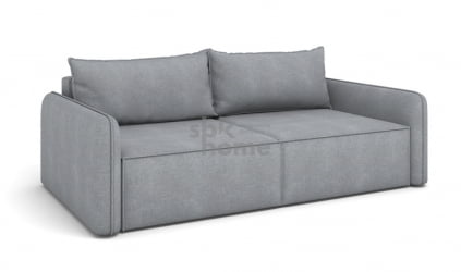 Диван Лофт  прямой ткань ДЖаспер аш (1280*2320*810) Серый, 2117895/50634/9 / Jasper ash