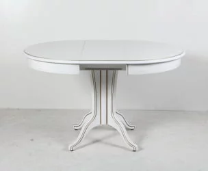 Стол обеденный Орион-5 (д1200) тон 1 с золотой патиной / (d1200)