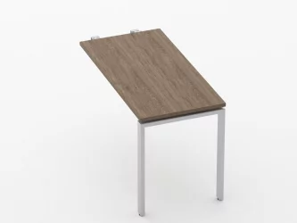 Брифинг-приставка для стола на Л-обр.опорах Дека 73.10.12 Дуб Верцаска / Deka