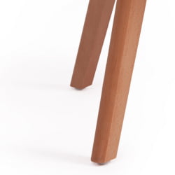 Стул ТУЛИП СОФТ (мод. 74) / 1 шт. в упаковке вельвет/дерево , 54 х 47 х 83 см , светло-серый (ХЛР19)/натуральный / TULIP SOFT (mod. (HLR19)/натуральный