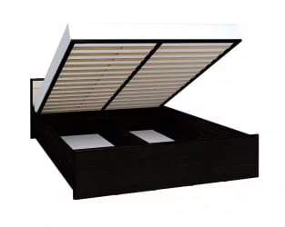 Кровать с подъёмным механизмом АМЕЛИ-1 1800 венге