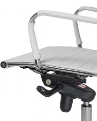 Офисное кресло для руководителей ДОБРИН CЛАРК Белый / DOBRIN CLARK