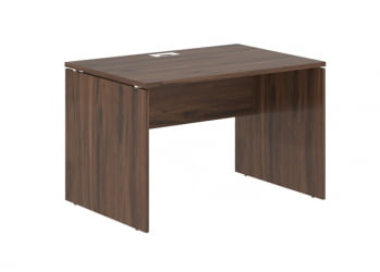 Стол письменный ЕДИС ЕДСТ 1180 Дуб Денвер темный Белый / EDIS EDST