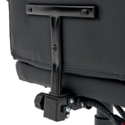 Кресло офисное CРОМЕКС (КРОМЕКС) Лоунге МС-007 экокожа черное / CROMEX Lounge MS-007