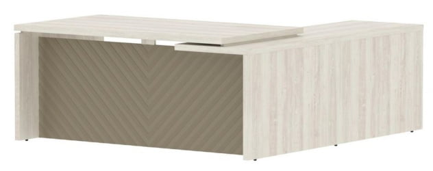 Стол руководителя левый Торр ЛУКС ТЛCТ 1820 Л Сосна Эдмонд Капучино / Torr LUX TLCT L