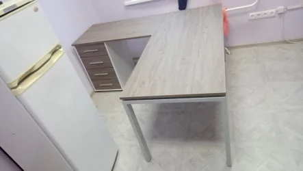 П-образный металлический каркас с траверсами Дека 7.07.14 К Металлик матовый муар / Deka