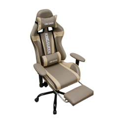 Кресло 896 КИНГКУЕЕН, цвет светло-серый/бежевый 896-лграй-беиге / KINGQUEEN, 896-lgray-beige