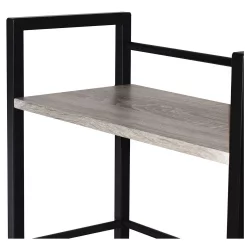Стол на металлокаркасе БРАБИКС ЛОФТ CД-005 Дуб антик / BRABIX LOFT CD-005