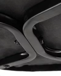 Стул полубарный ДОБРИН CХРИСТИАН 65 черный велюр В108-77 / DOBRIN CHRISTIAN V108-77