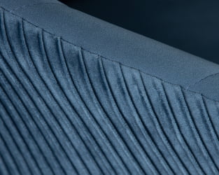 Кресло дизайнерское ДОБРИН ЕДИСОН (синий велюр (1922-20)) / DOBRIN EDISON