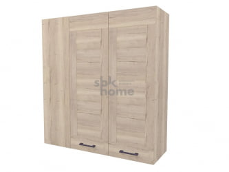 Пенал угловой ПУ-1216 (720), Дублин (1216*400*1308) Дуб галифакс белый, 21673