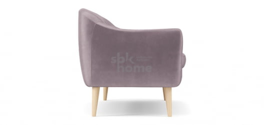 Диван Реймс ткань Сага Манго (800*1700*840) Коралловый, Т1838591/60811/5 / Saga Mango T1838591/60811/5