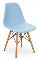 Стул для кухни Еамес СC-001 Голубой / Eames SC-001