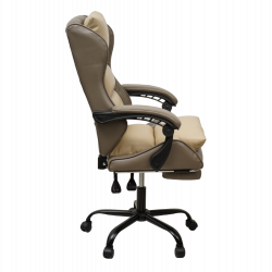 Кресло 897 КИНГКУЕЕН, цвет светло-серый/бежевый, 897-лграй-беиге / KINGQUEEN, 897-lgray-beige