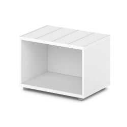 Тумба в прихожую Орната 	Н-445 Белый Шагрень / Ornata