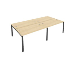 Рабочая станция на 4 раб.места Метал Сйстем Б.СМ-4.3 Акация/Антрацит / Metal System