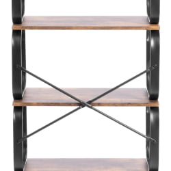 Стеллаж ВС-04 60кс30кс140 см, бурнт / WS-04 60x30x140 burnt