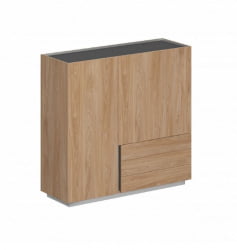 Шкаф правый Оливер ОЛ-060-20-17.ГН.ГН.ГН.Р Гикори натуральный / Oliver OL-060-20-17.GN.GN.GN.R