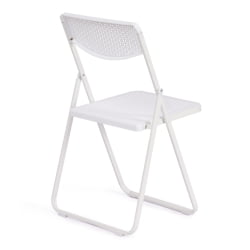 Стул складной ФОЛДЕР (мод. 3016) каркас: металл, сиденье/спинка: пластик, 48,5 х 48 х 82,5 см, вхите (белый) / FOLDER (mod. white