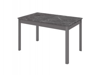 Обеденный стол Орфей 45 Мрамор темный-Оникс