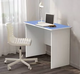 Детский стол компьютерный №8 Белый/Желтый